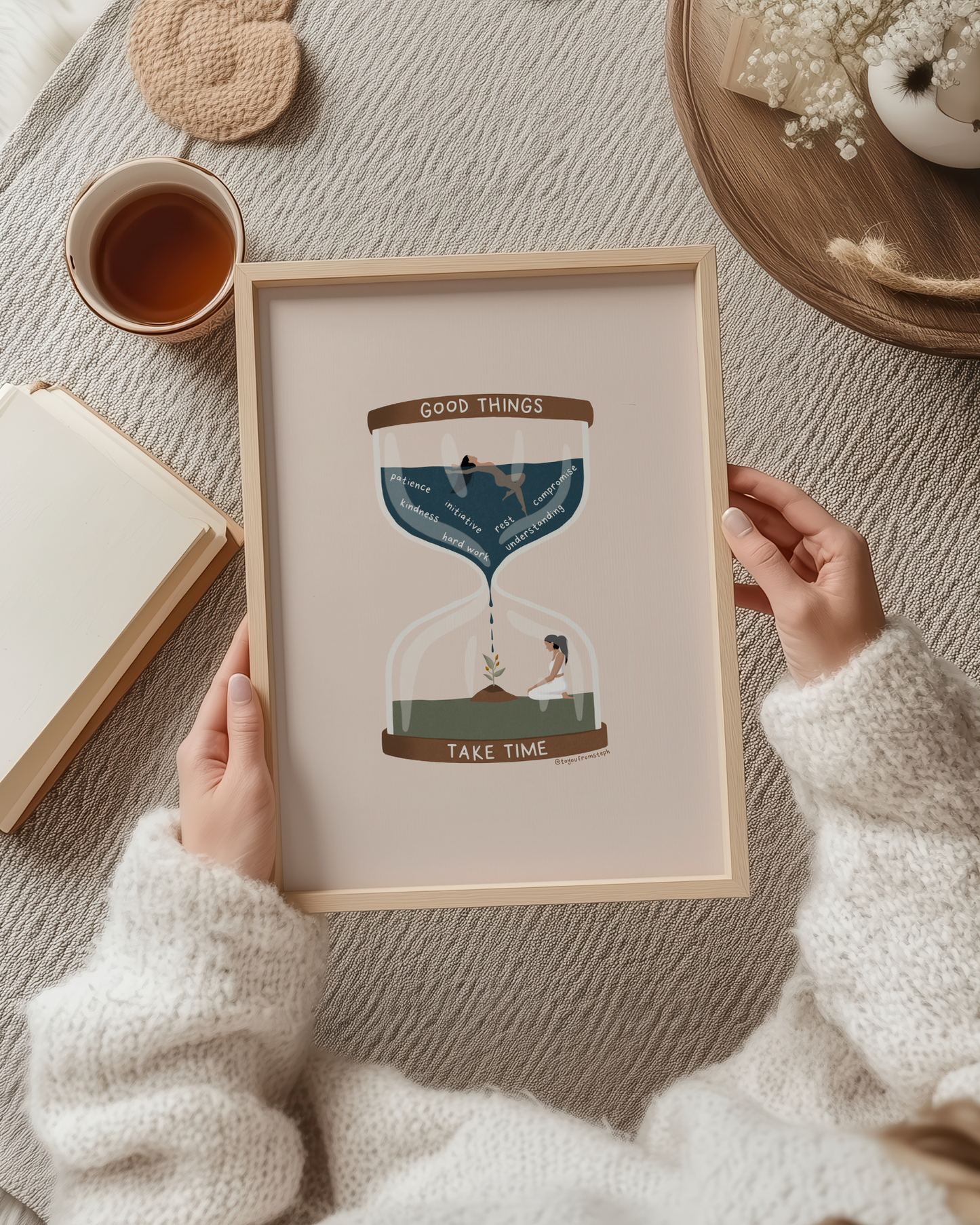 Good Thing Take Time - Art Print