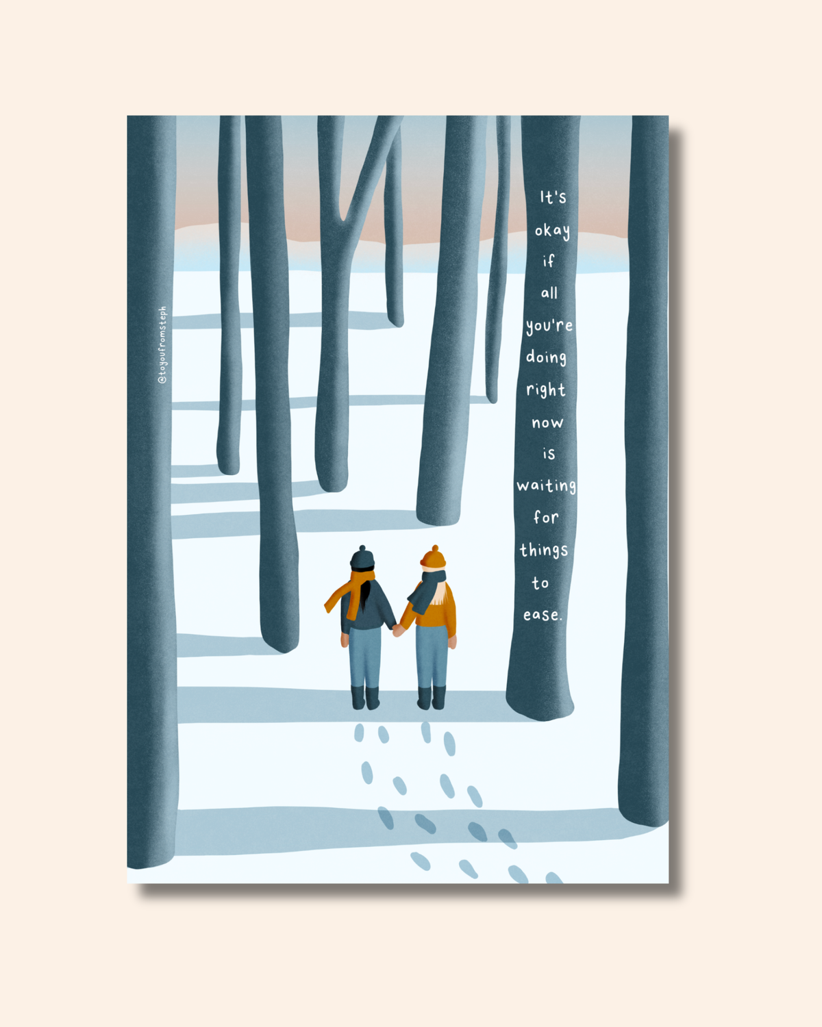 Seasons | Pack of 5 Postcards | A6