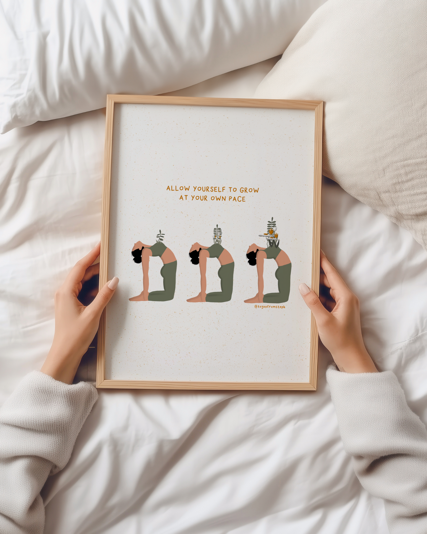 Grow at Your Own Pace - Art Print