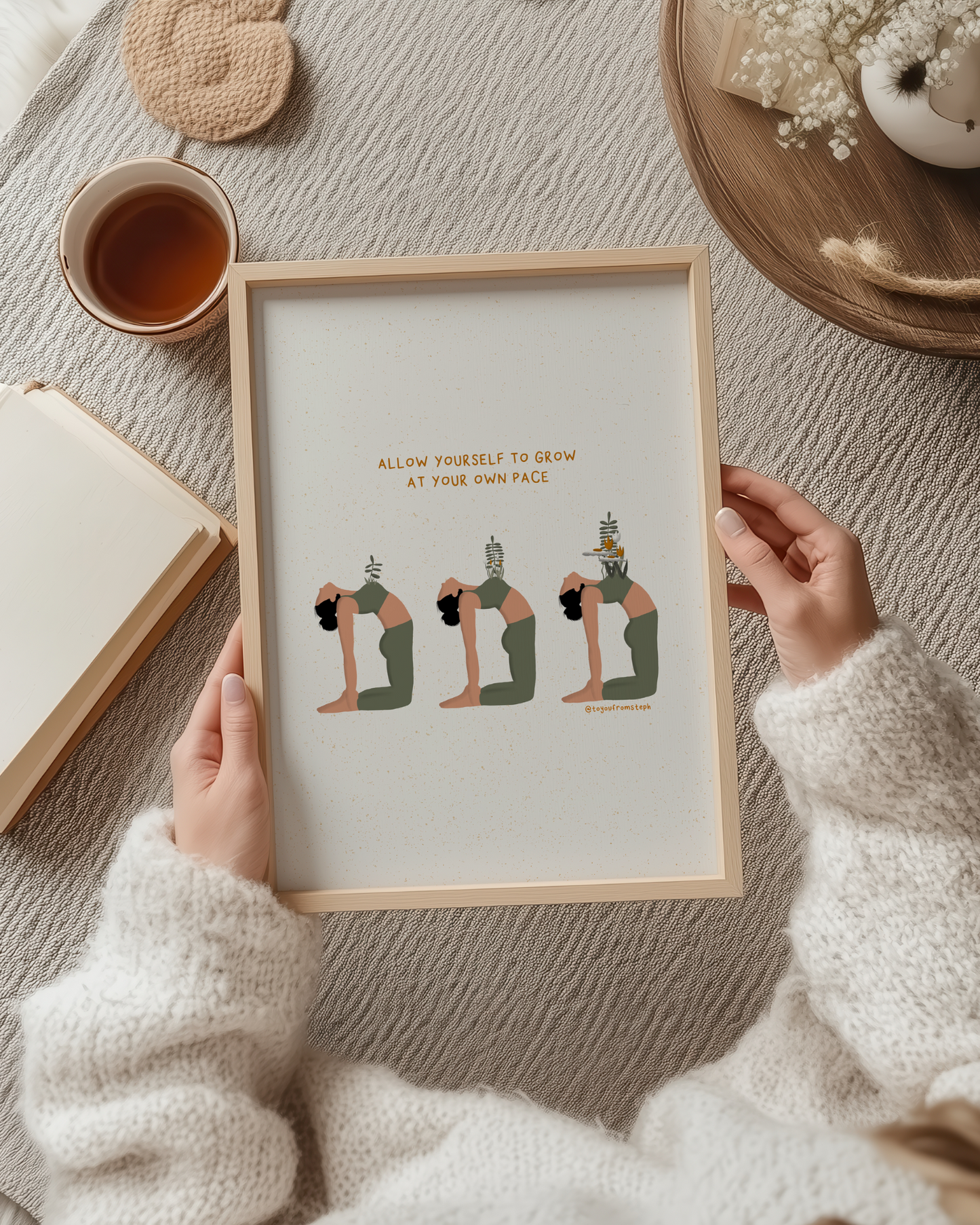 Grow at Your Own Pace - Art Print