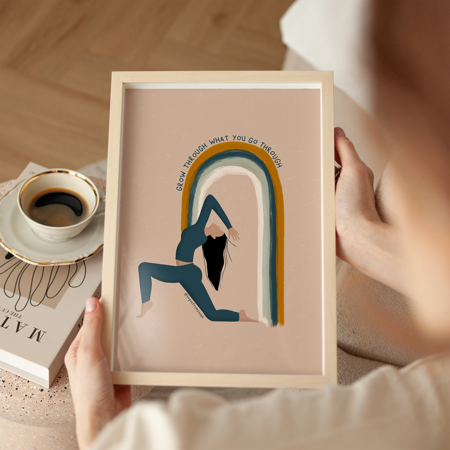 Grow Through What You Go Through - Art Print