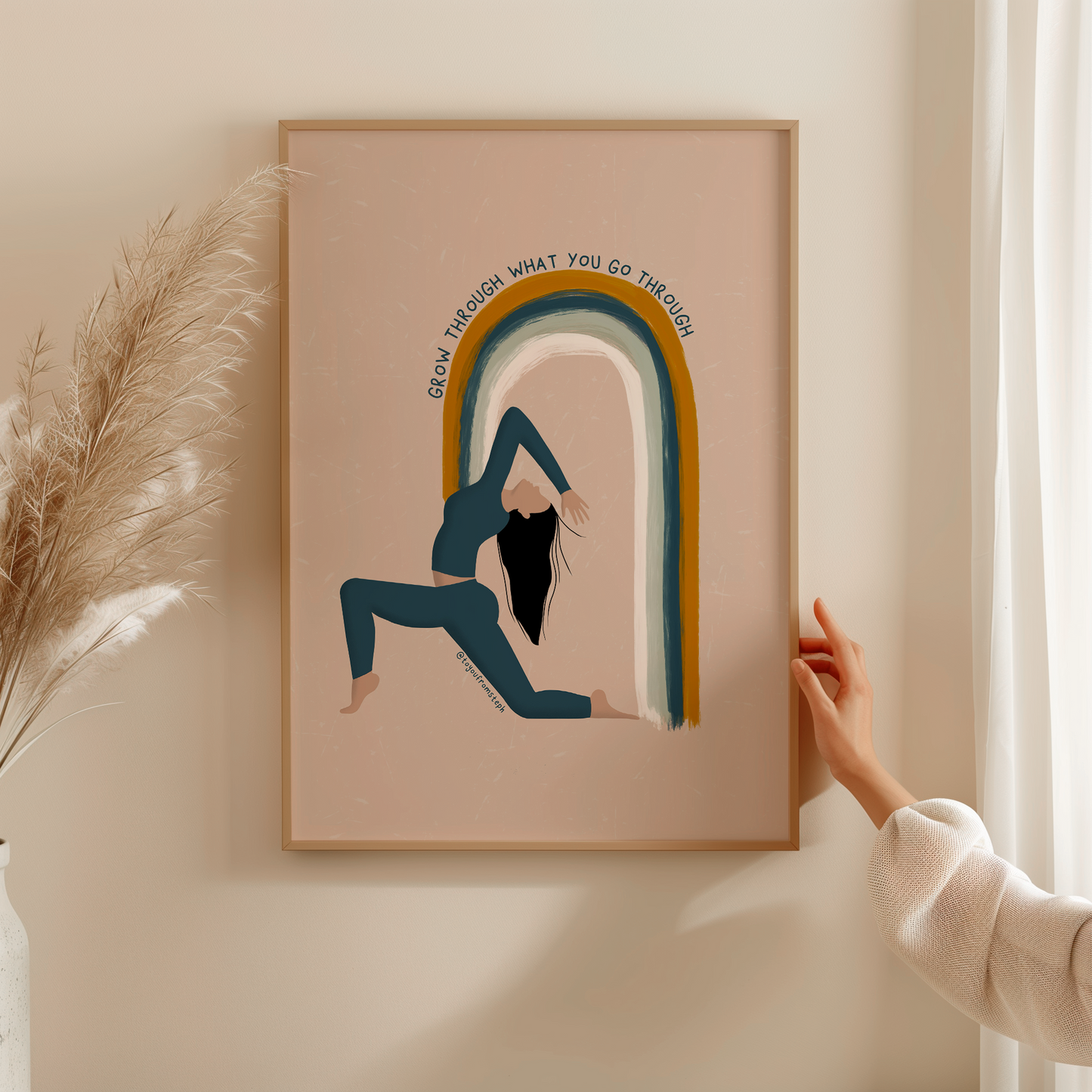 Grow Through What You Go Through - Art Print
