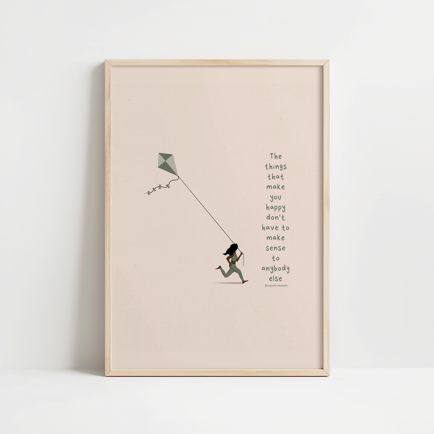 Happy - Art Print