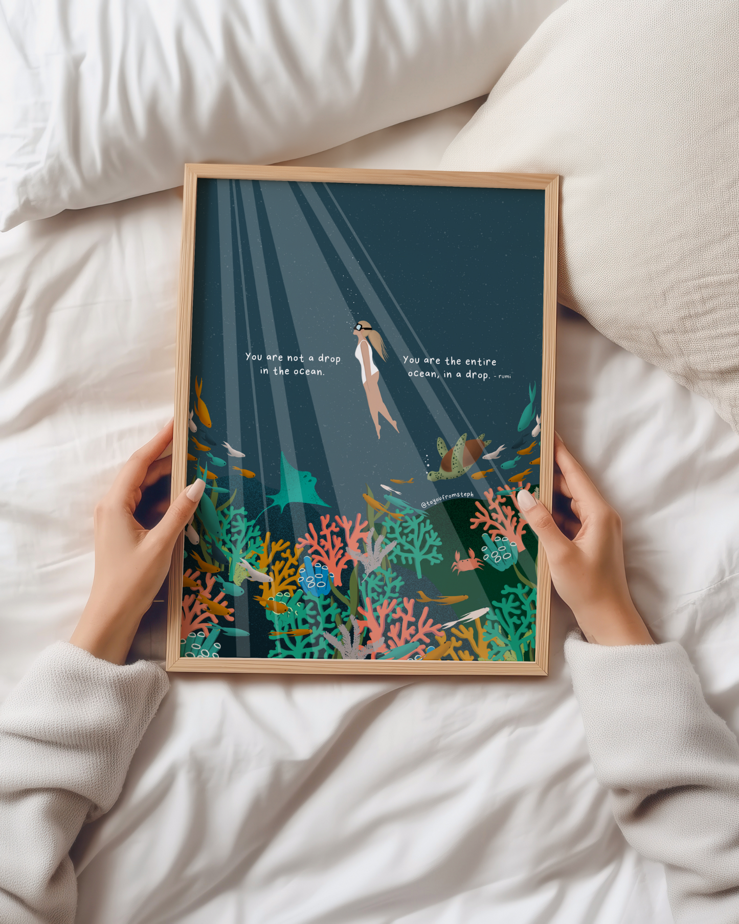 In a Drop - Art Print