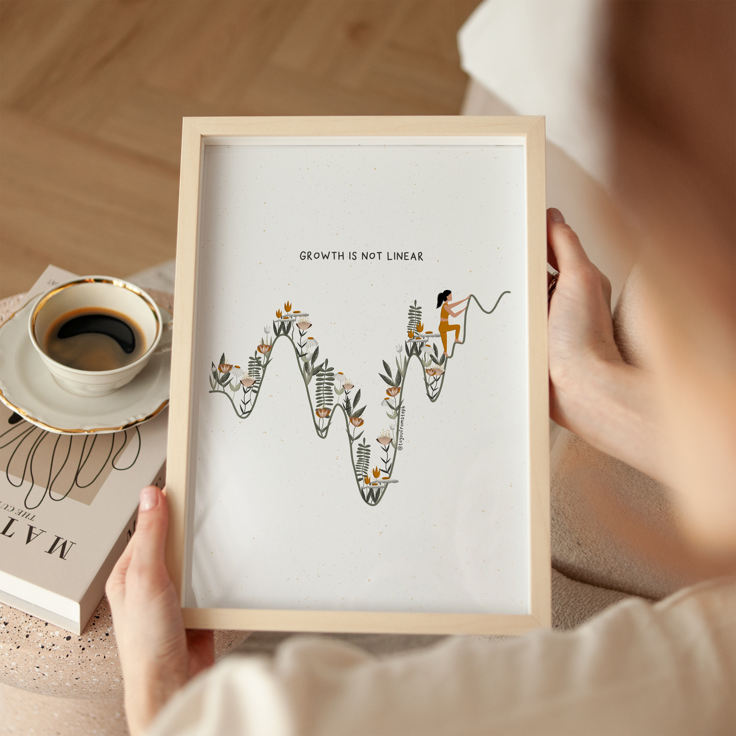 Growth is Not Linear - Art Print