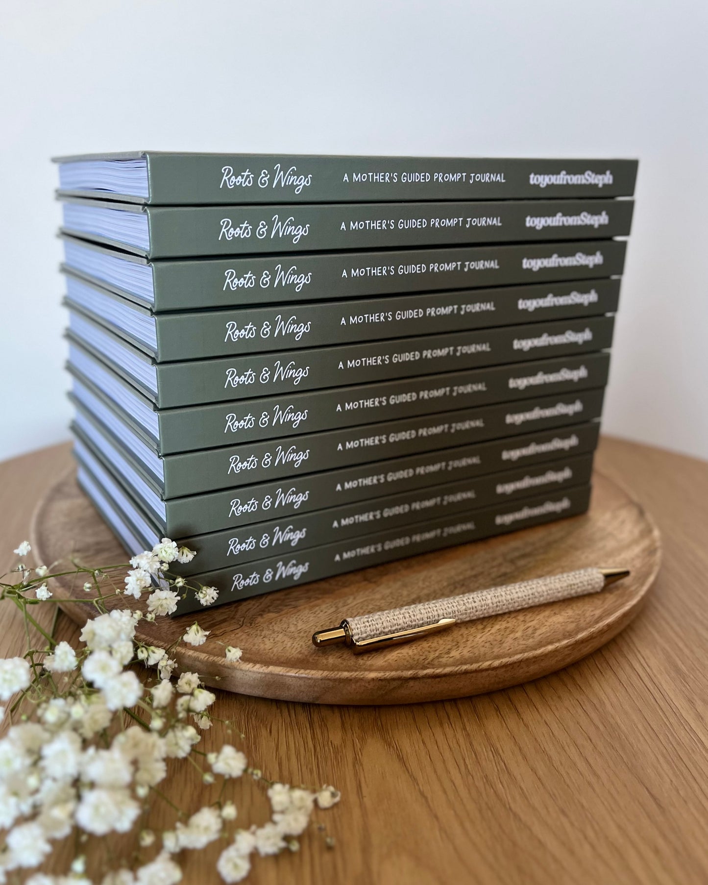 Roots & Wings: In the Nest | A Guided Journal for Mothers Raising Children | A5