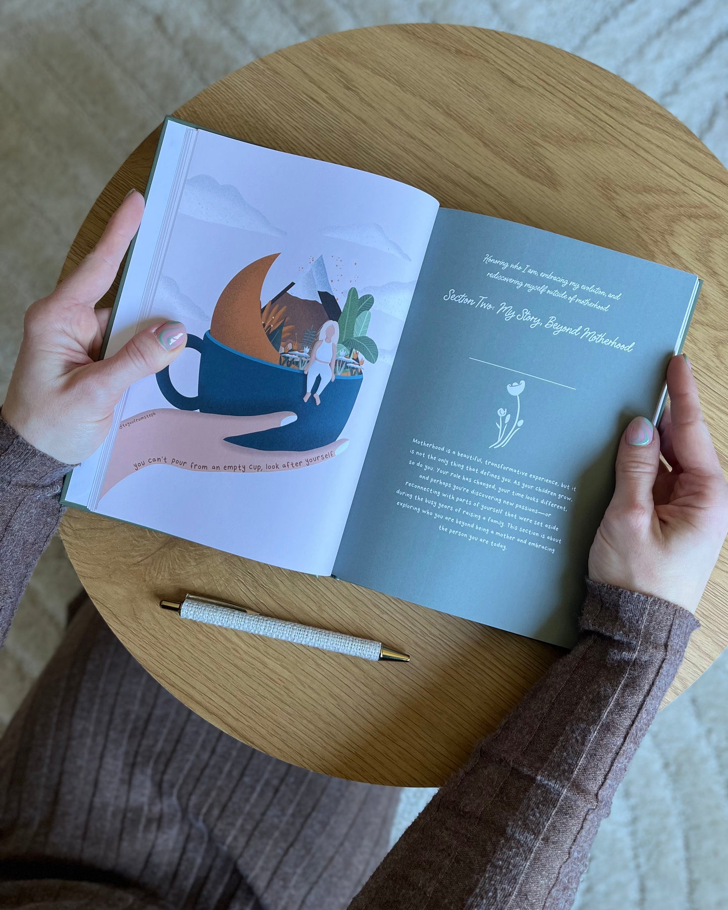 Roots & Wings: Grown and Flown | A Guided Journal for Mothers With Grown Children | A5