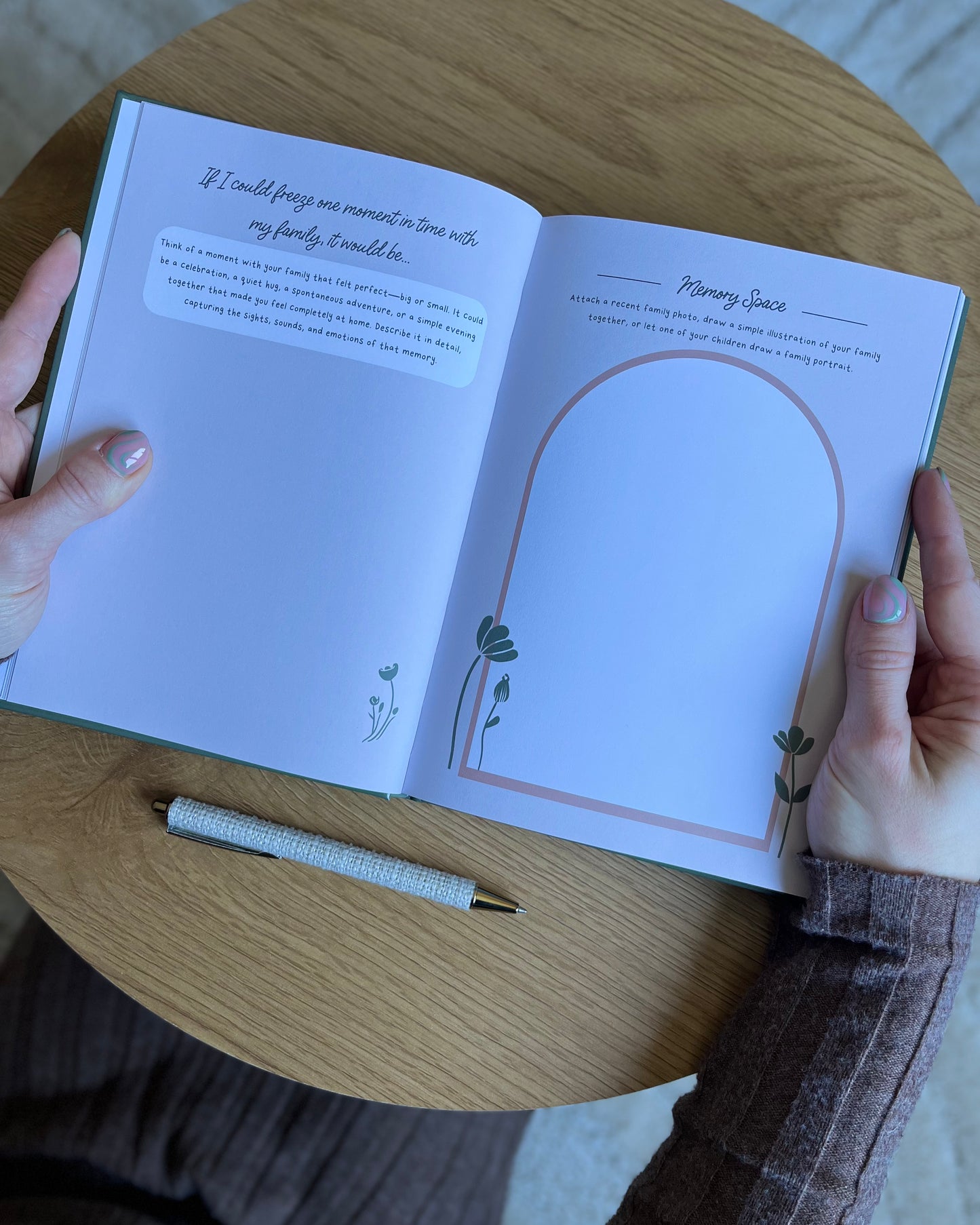 Roots & Wings: In the Nest | A Guided Journal for Mothers Raising Children | A5