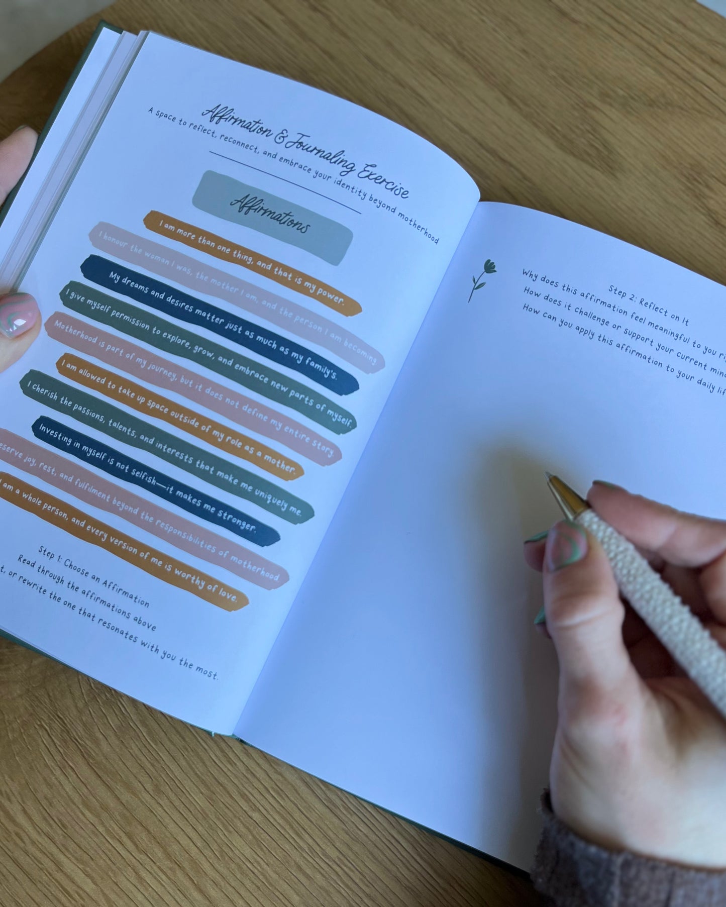 Roots & Wings: In the Nest | A Guided Journal for Mothers Raising Children | A5