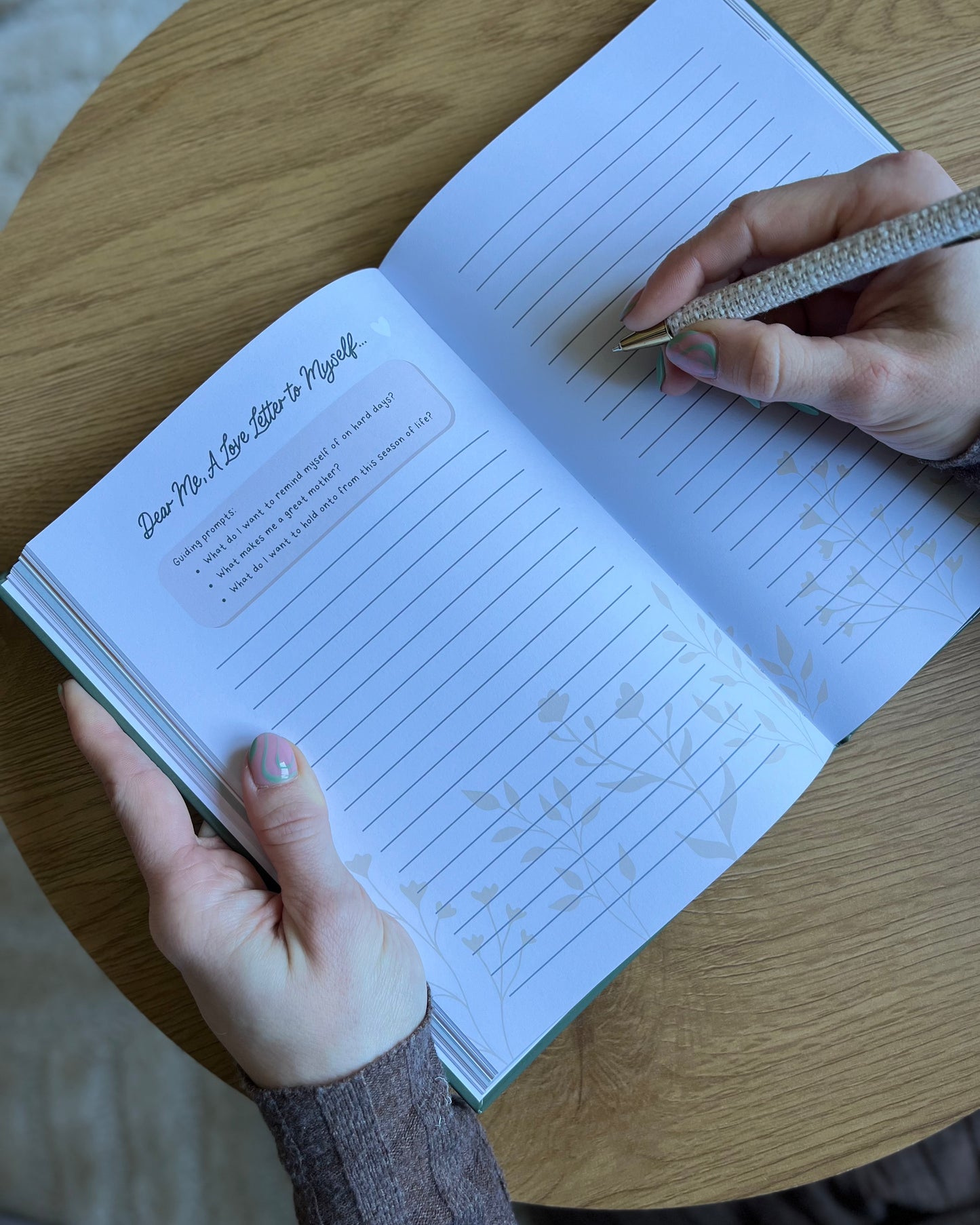 Roots & Wings: In the Nest | A Guided Journal for Mothers Raising Children | A5