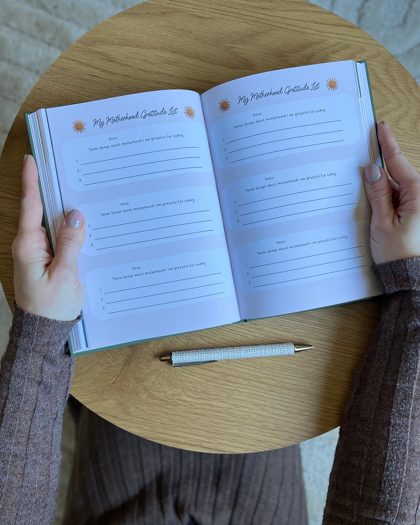 Roots & Wings: In the Nest | A Guided Journal for Mothers Raising Children | A5