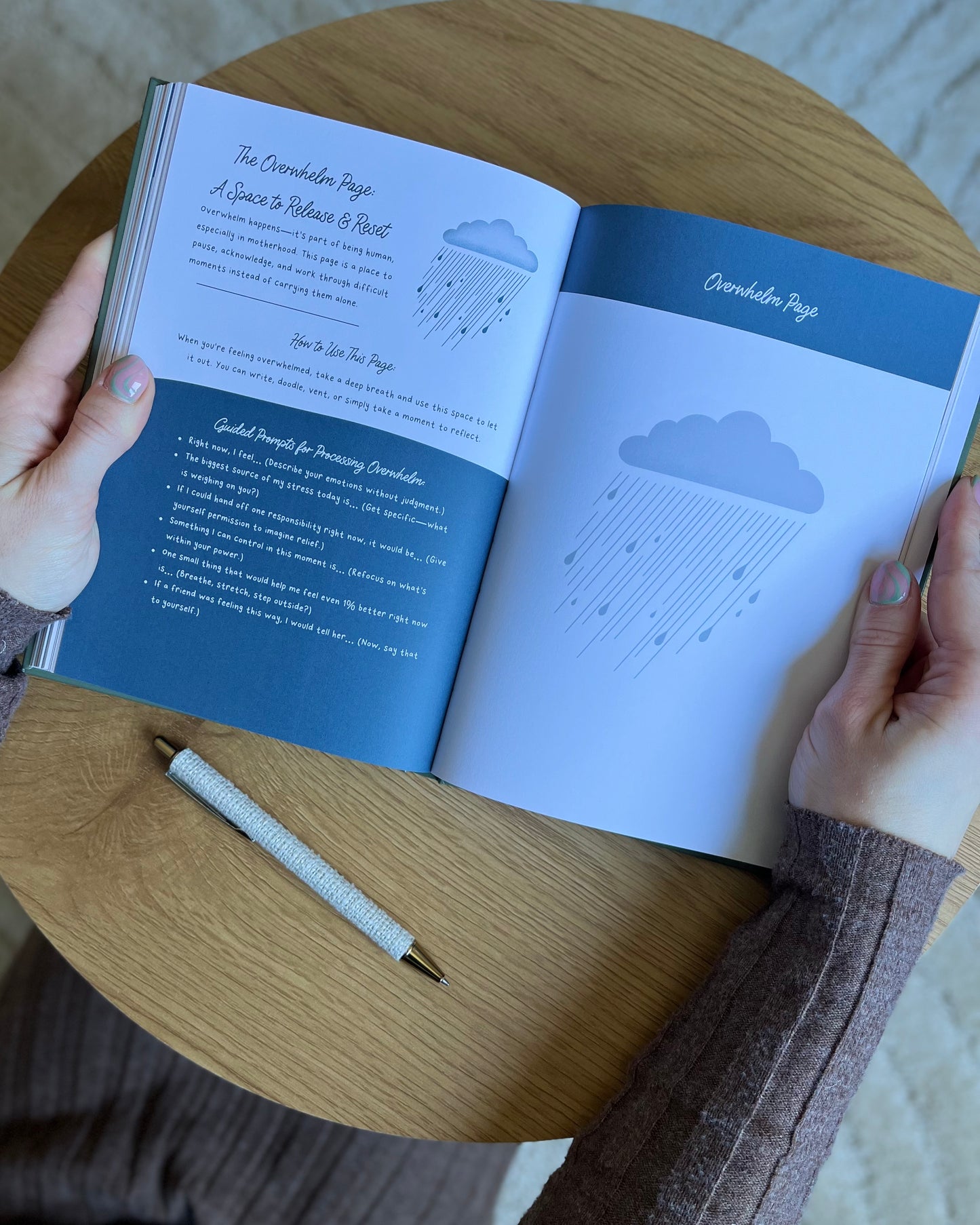 Roots & Wings: In the Nest | A Guided Journal for Mothers Raising Children | A5