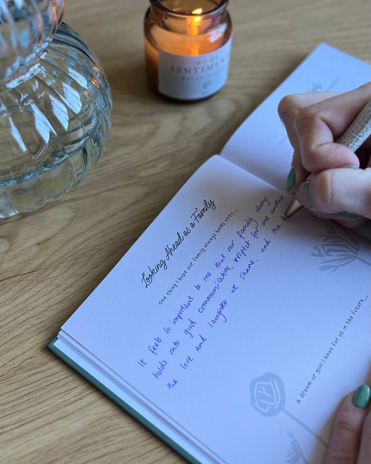 Roots & Wings: In the Nest | A Guided Journal for Mothers Raising Children | A5