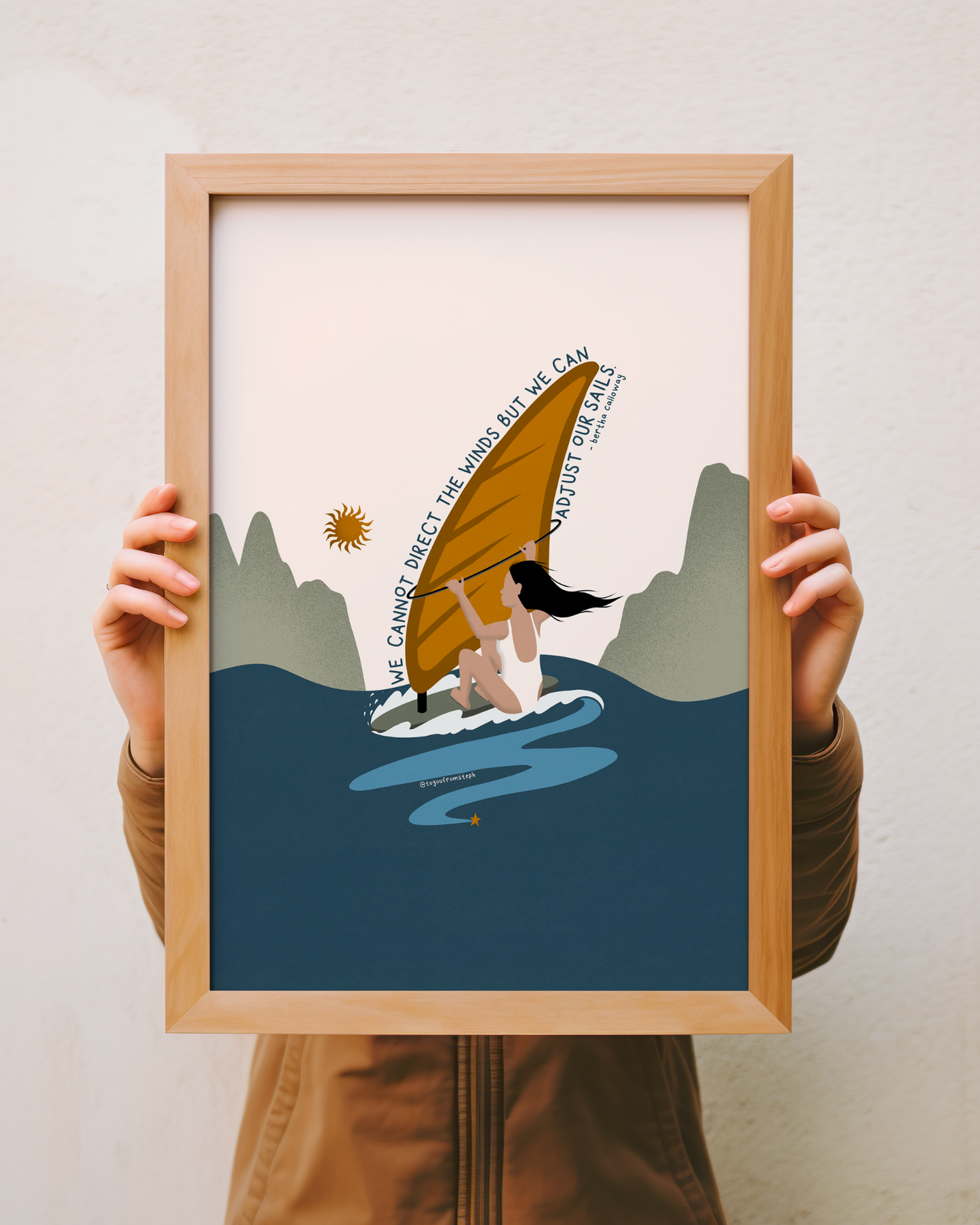 Adjust Our Sails - Art Print