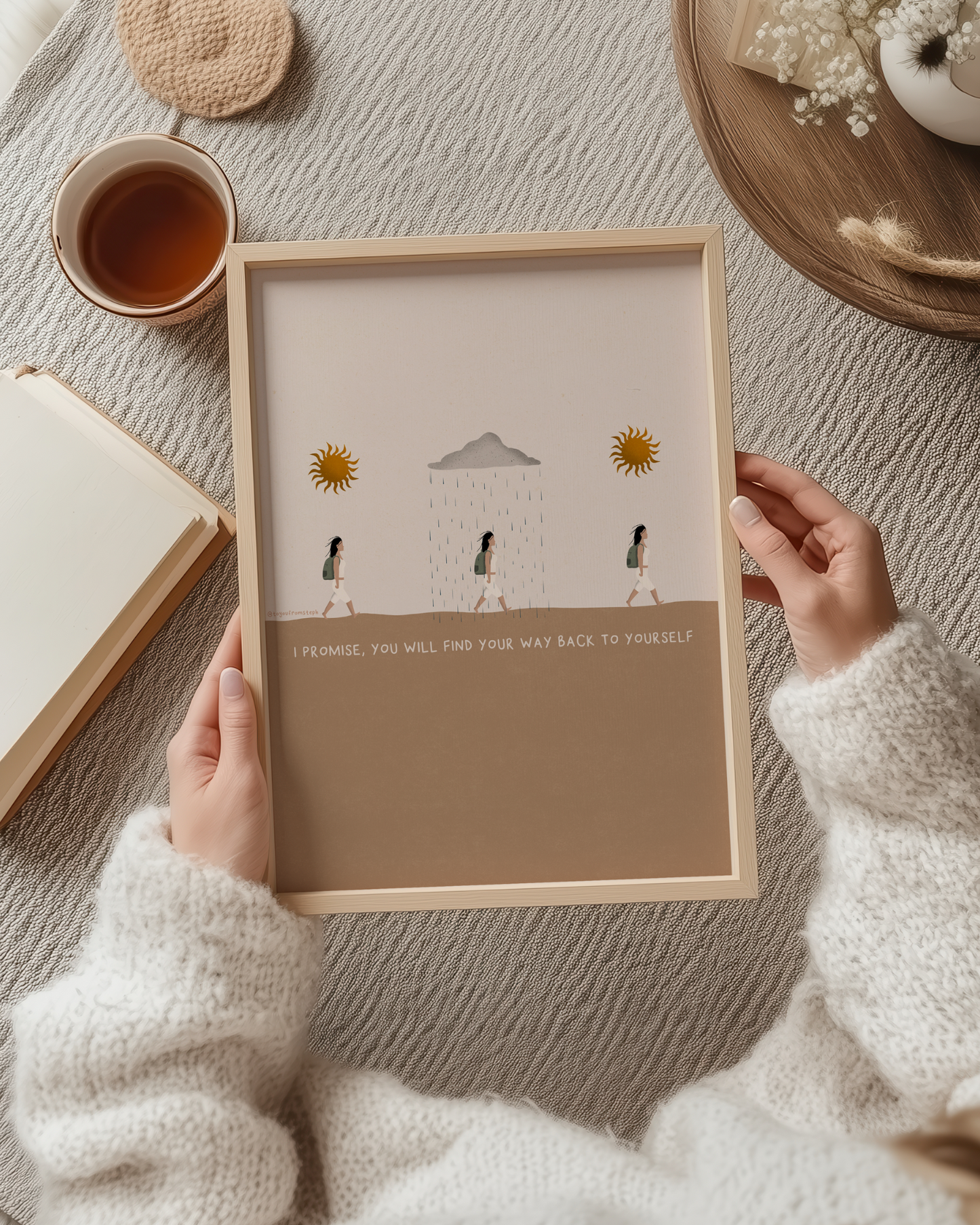 Back to Yourself - Art Print