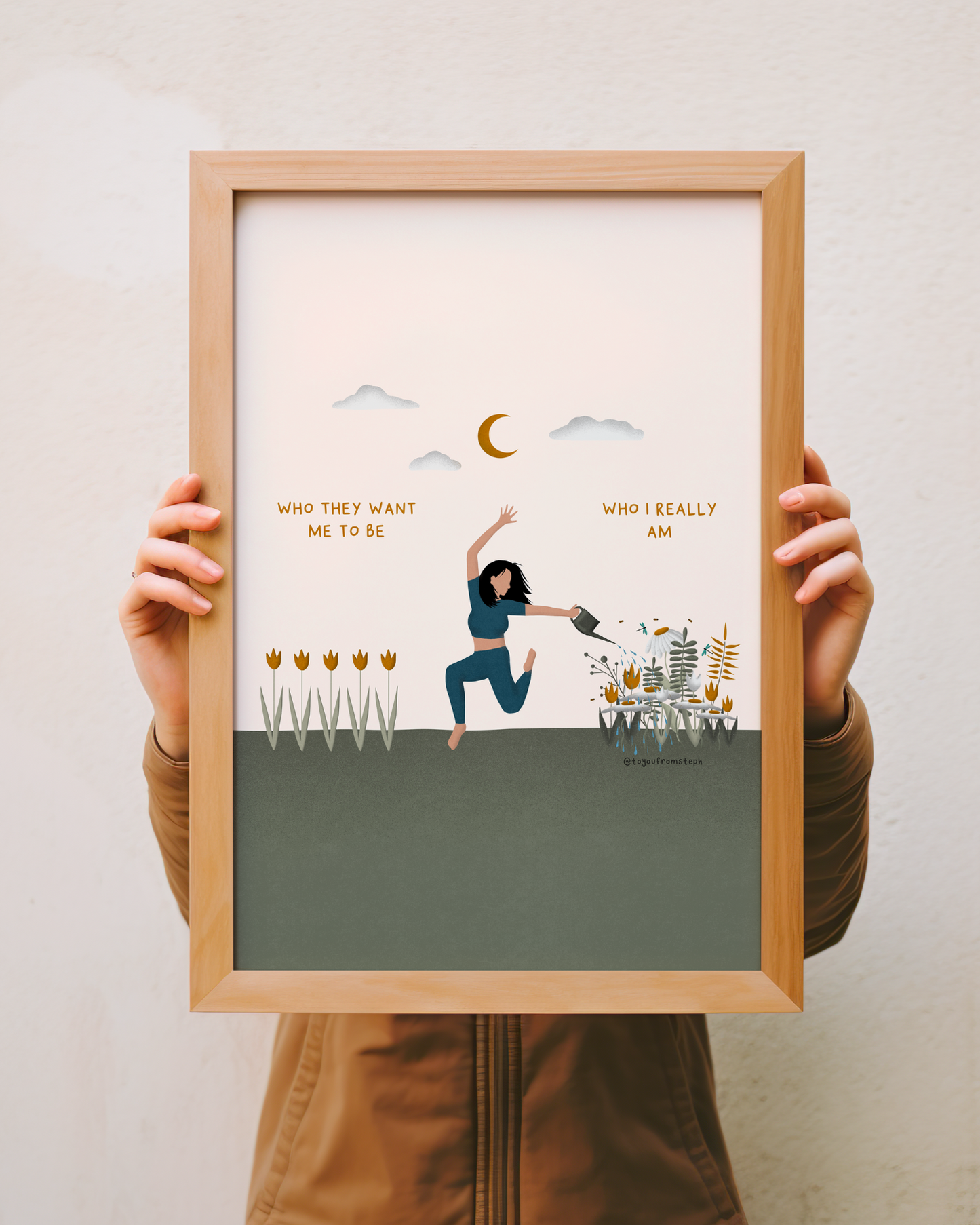 Who I Really Am - Art Print