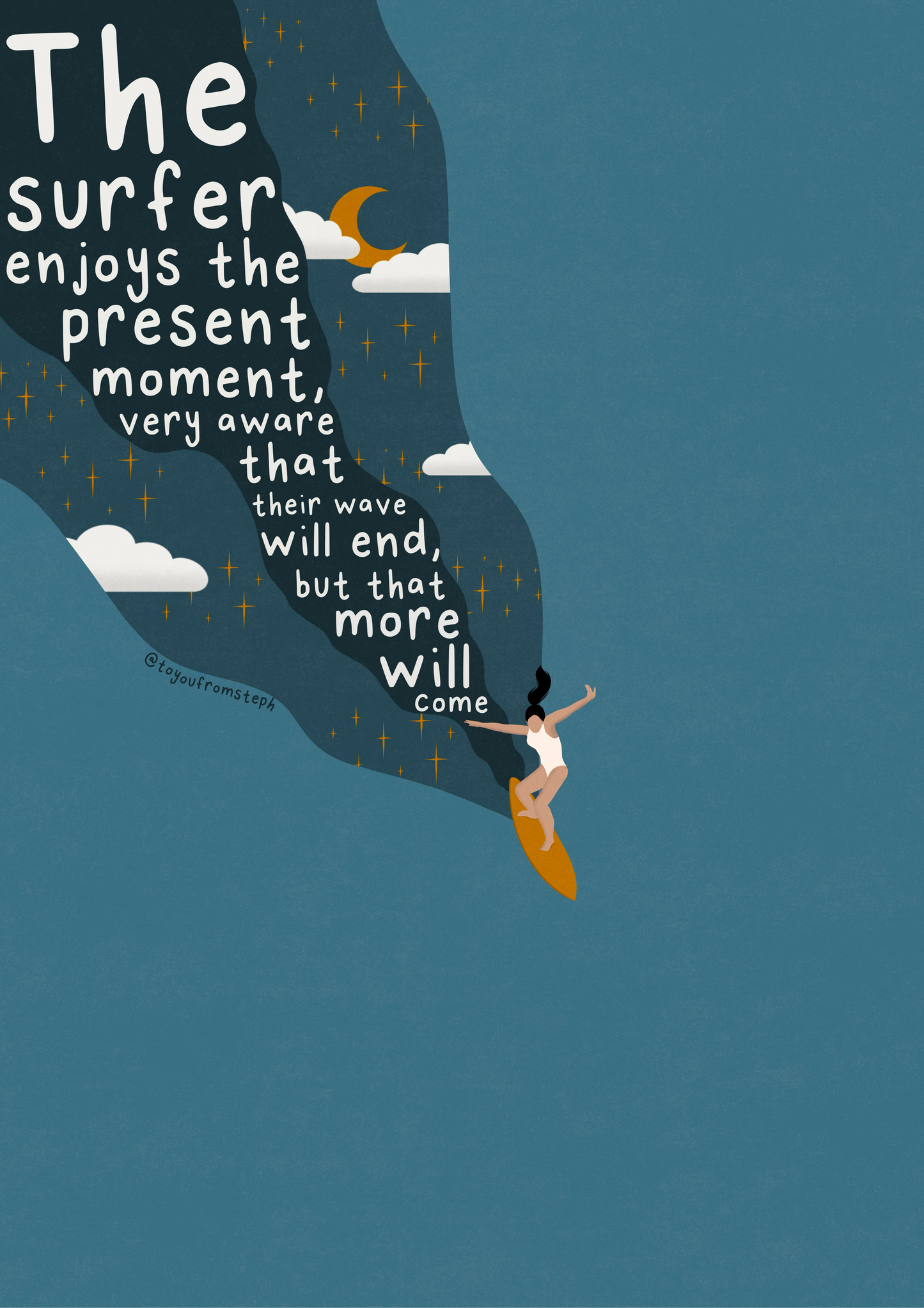 The Surfer - Art Print