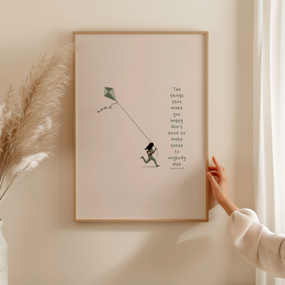 Happy - Art Print