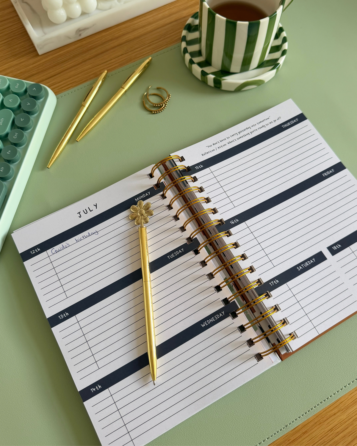 (PRE-ORDER) The 2027 Reset Bundle - Planner, Reflect & Renew + Desktop Calendar