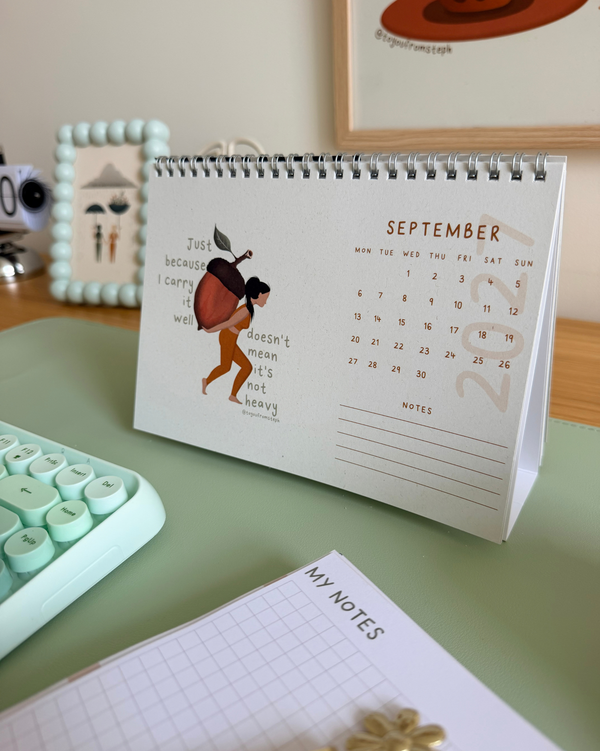 (PRE-ORDER) The 2027 Reset Bundle - Planner, Reflect & Renew + Desktop Calendar