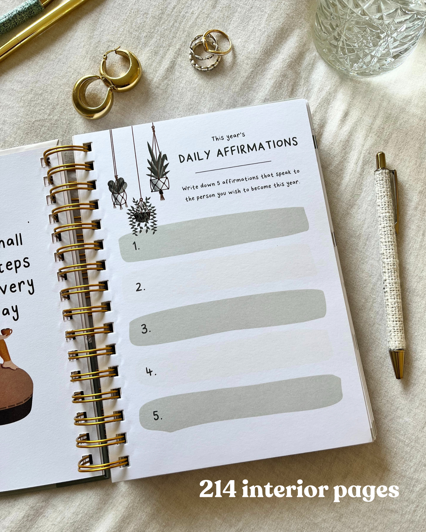 (PRE-ORDER) 2026 Premium Week-to-View Planner – A5 Hardcover, Spiral-Bound, 214 Pages