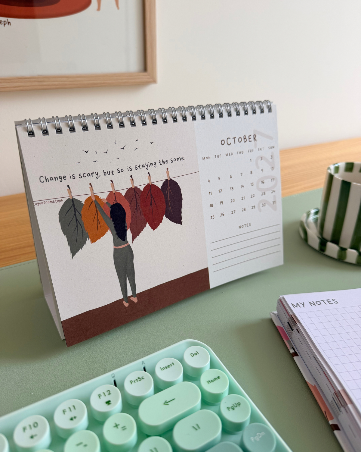 (PRE-ORDER) The 2027 Reset Bundle - Planner, Reflect & Renew + Desktop Calendar