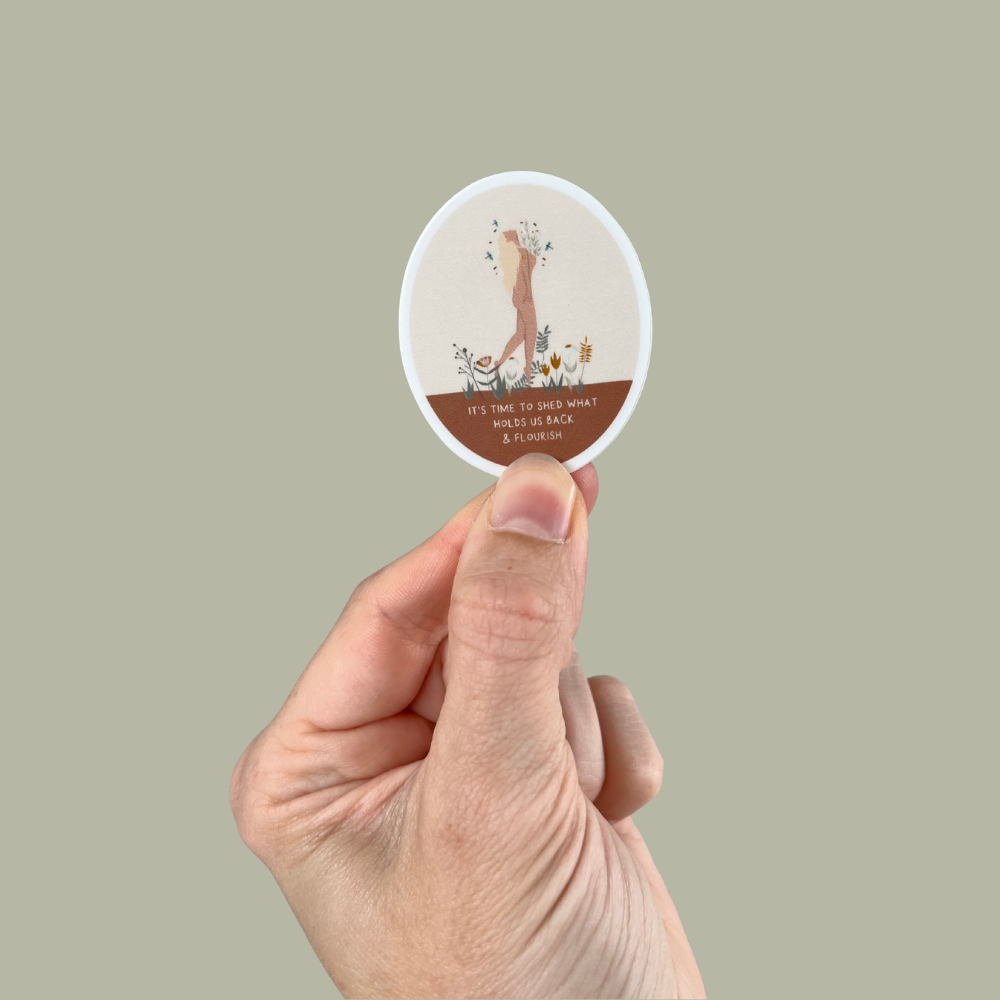 Flourish - Mini Sticker