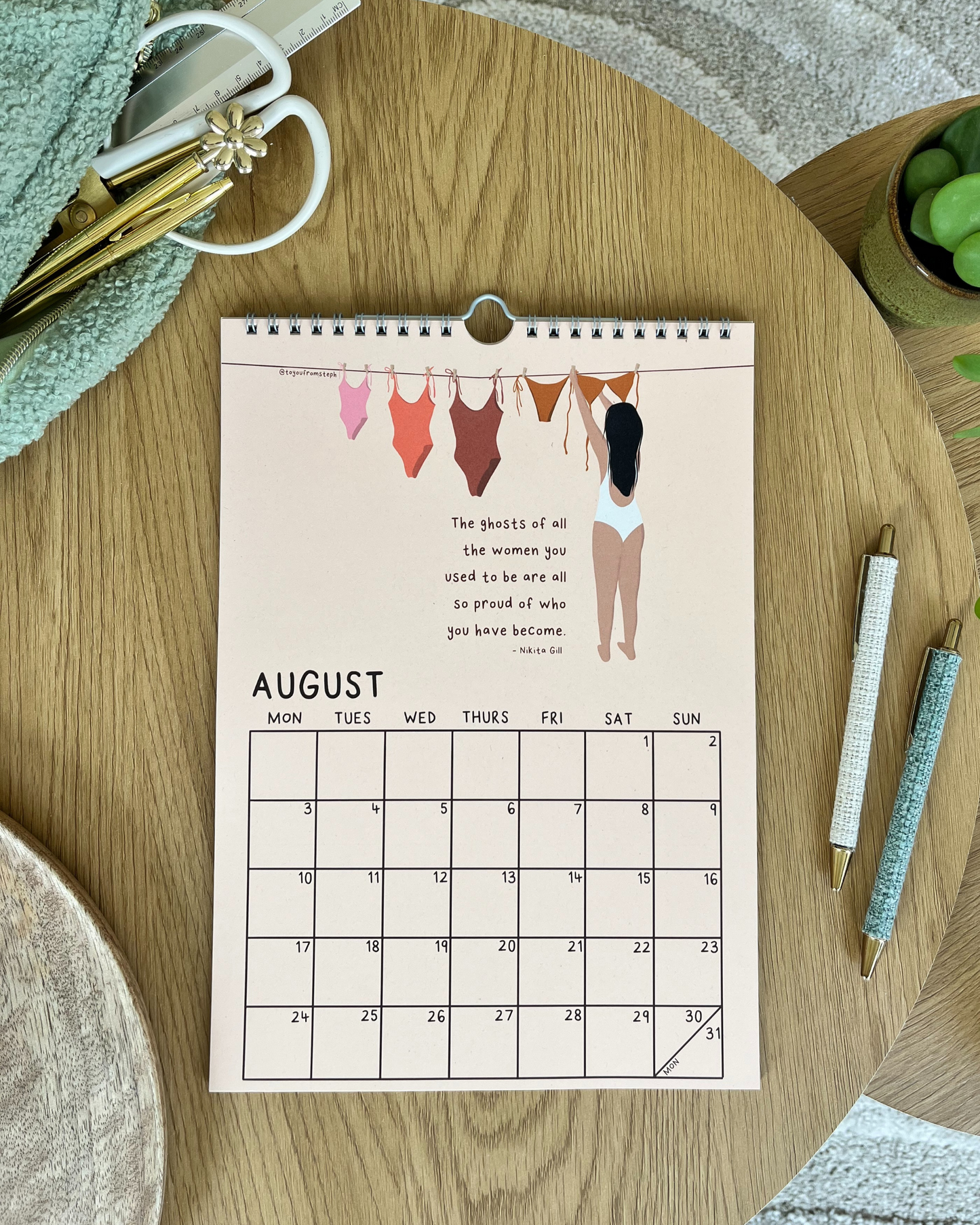 (PRE-ORDER) EmpowHER 2026 Wall Calendar | A4