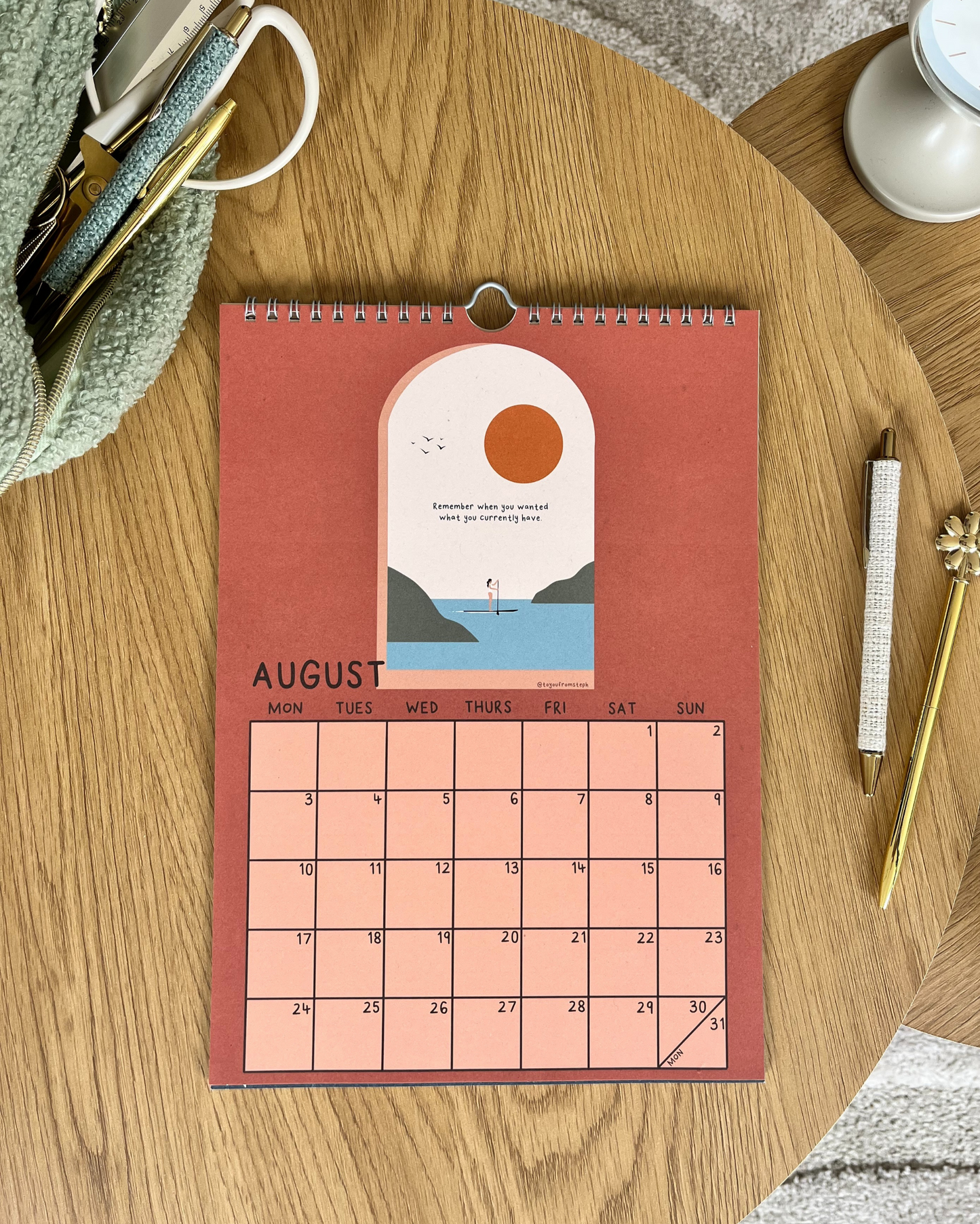 (PRE-ORDER) Thrive 2026 Wall Calendar | A4