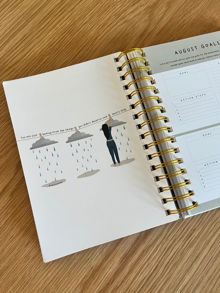 (PRE-ORDER) 2026 Premium Week-to-View Planner – A5 Hardcover, Spiral-Bound, 214 Pages