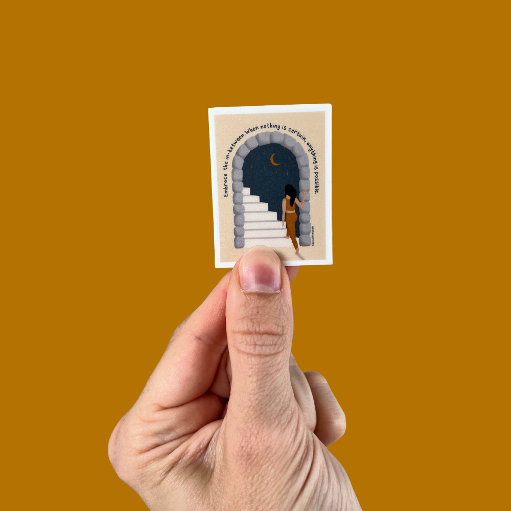 In-between - Mini Sticker