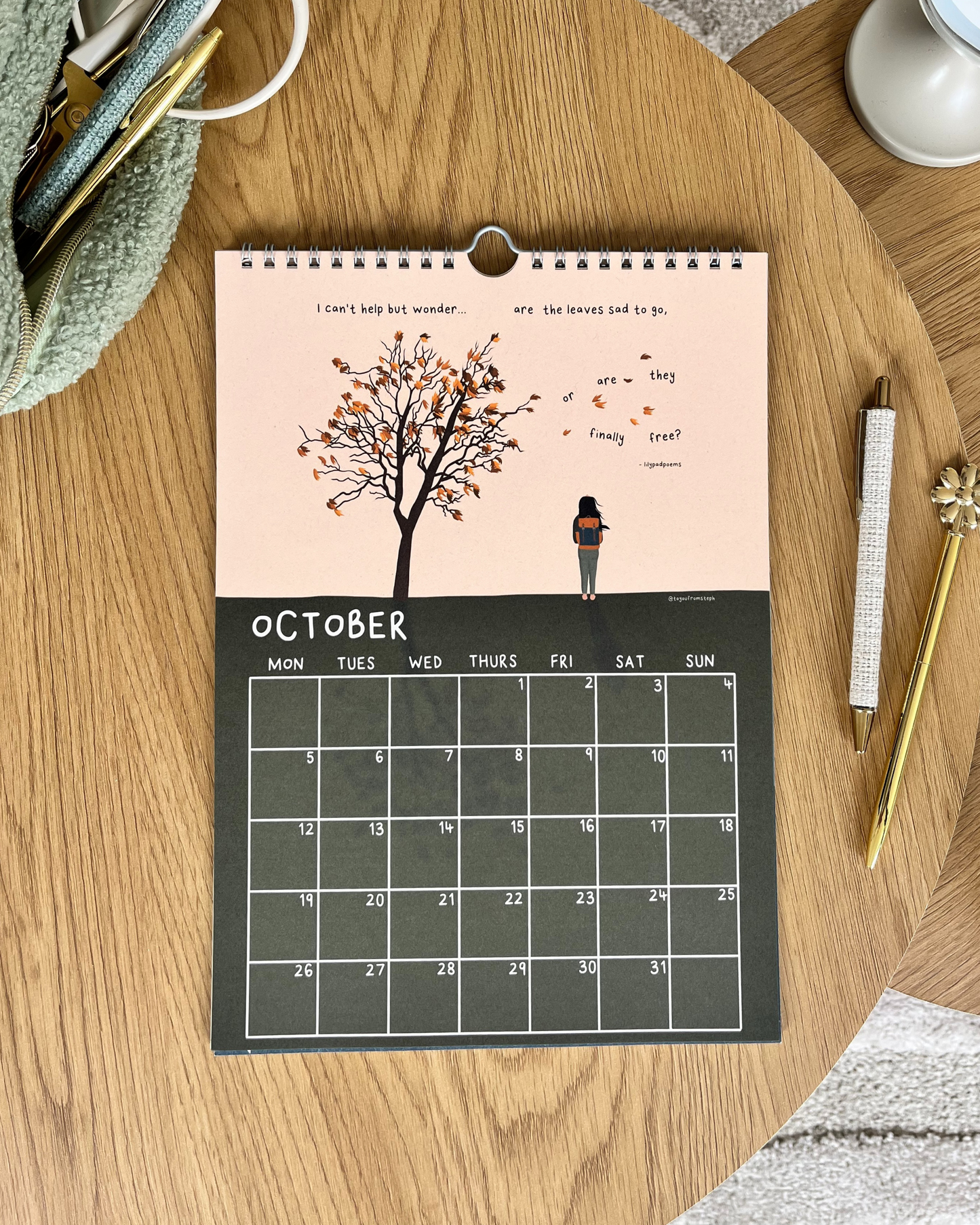 (PRE-ORDER) Thrive 2026 Wall Calendar | A4