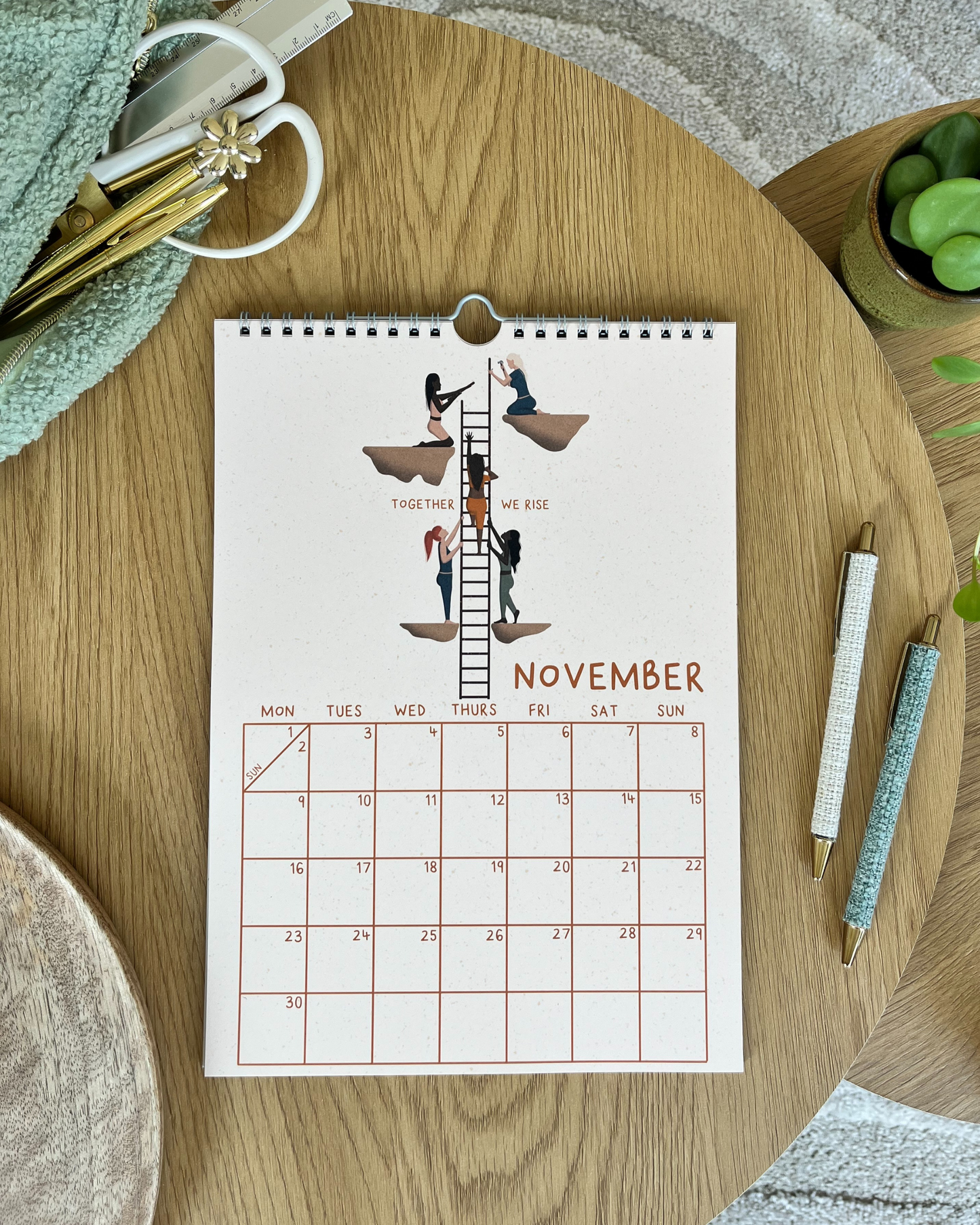 (PRE-ORDER) EmpowHER 2026 Wall Calendar | A4