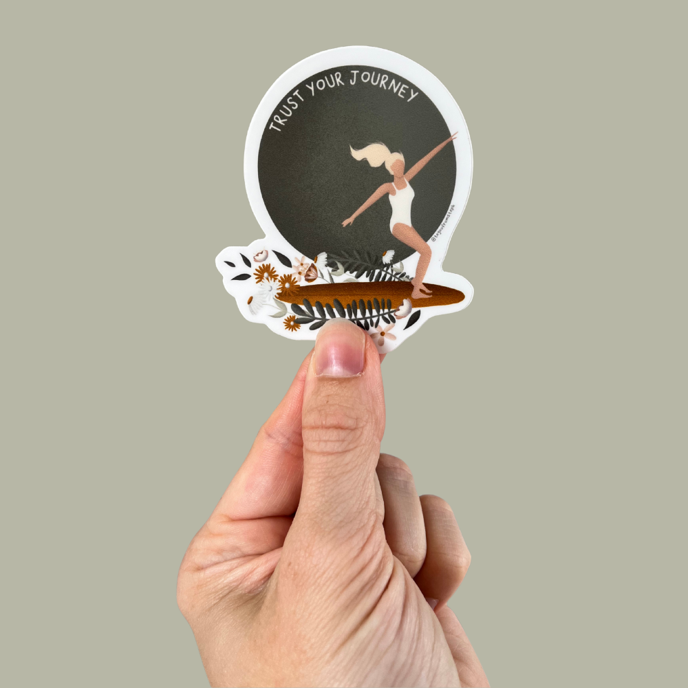 Trust Your Journey - Sticker