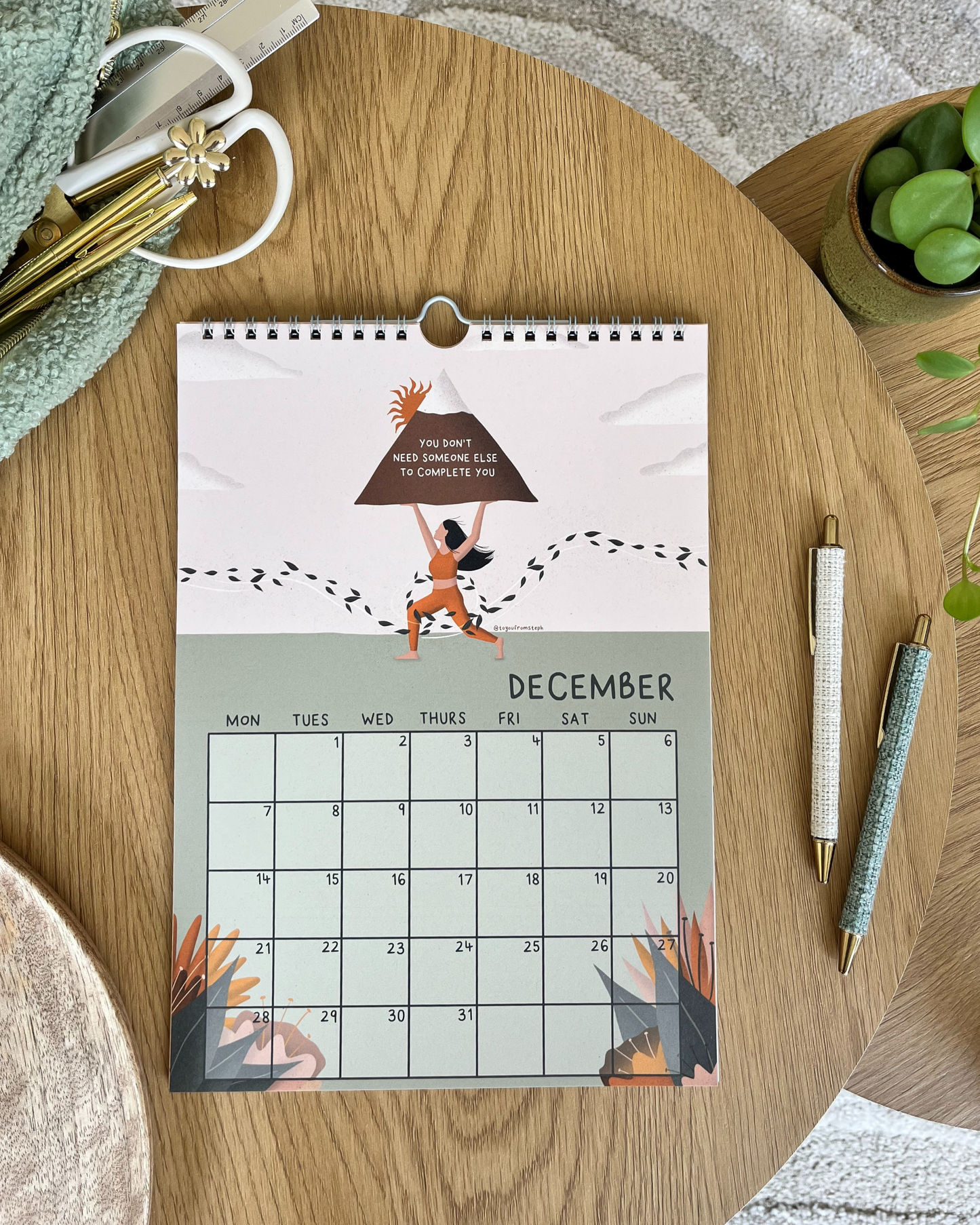 (PRE-ORDER) EmpowHER 2026 Wall Calendar | A4