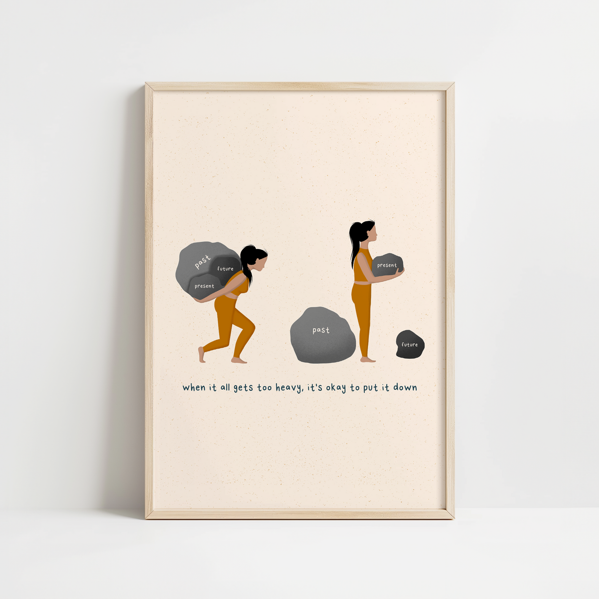 Put it Down - Art Print – To You From Steph