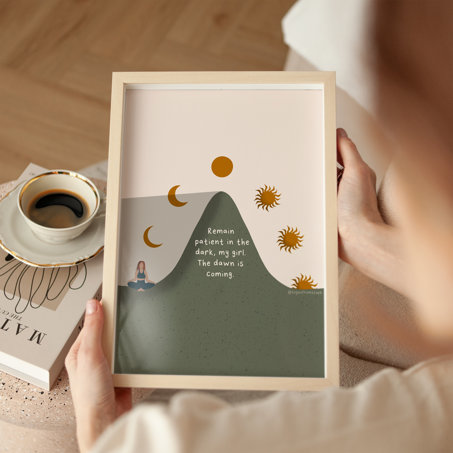 Remain Patient - Art Print