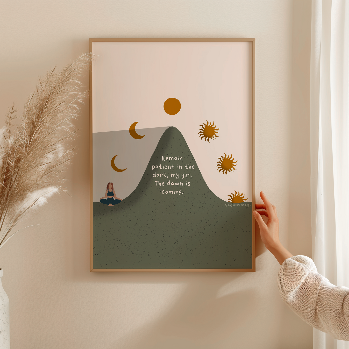 Remain Patient - Art Print