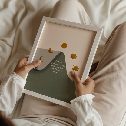 Remain Patient - Art Print