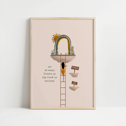 Road to Success - Art Print