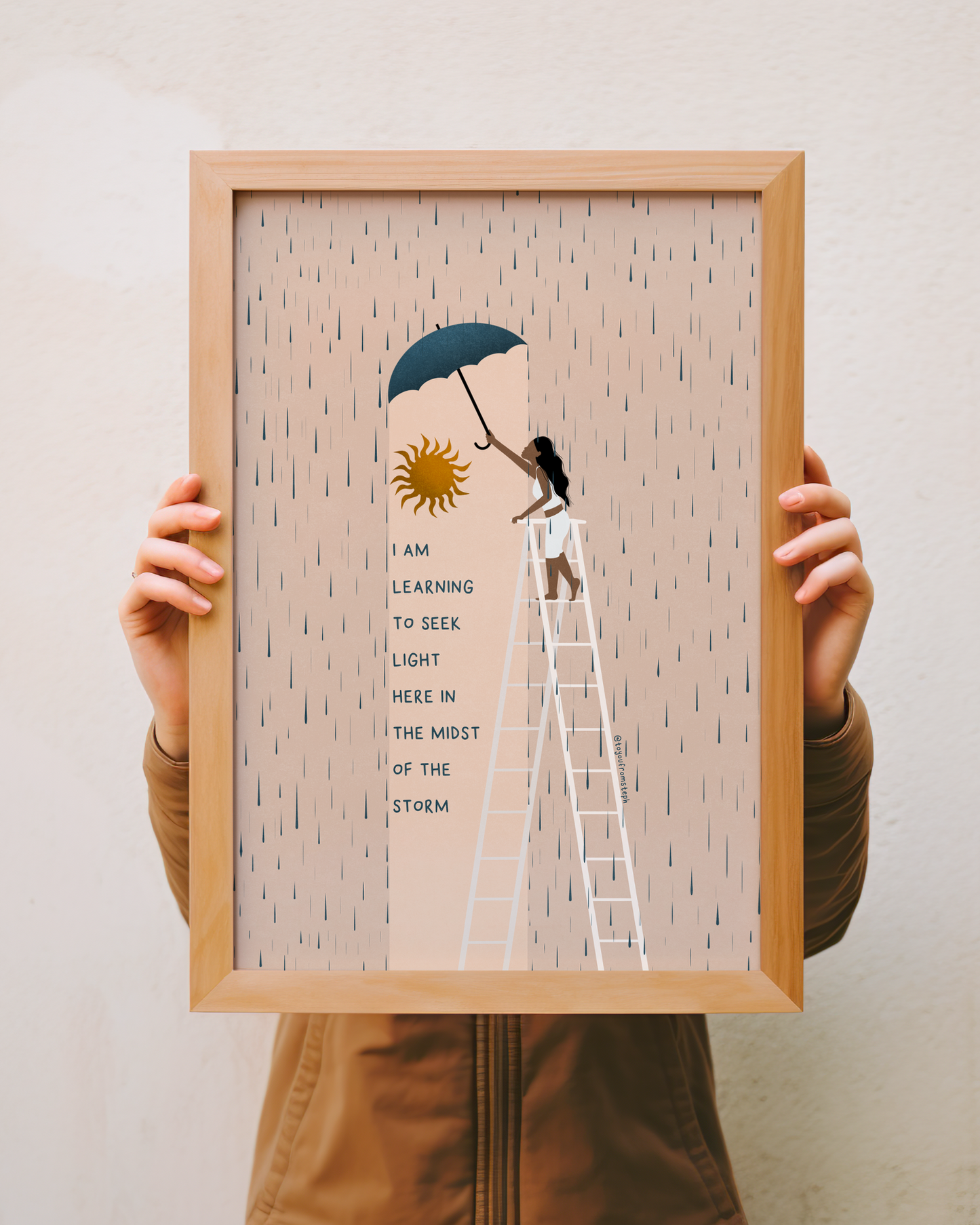 Seeking Light - Art Print