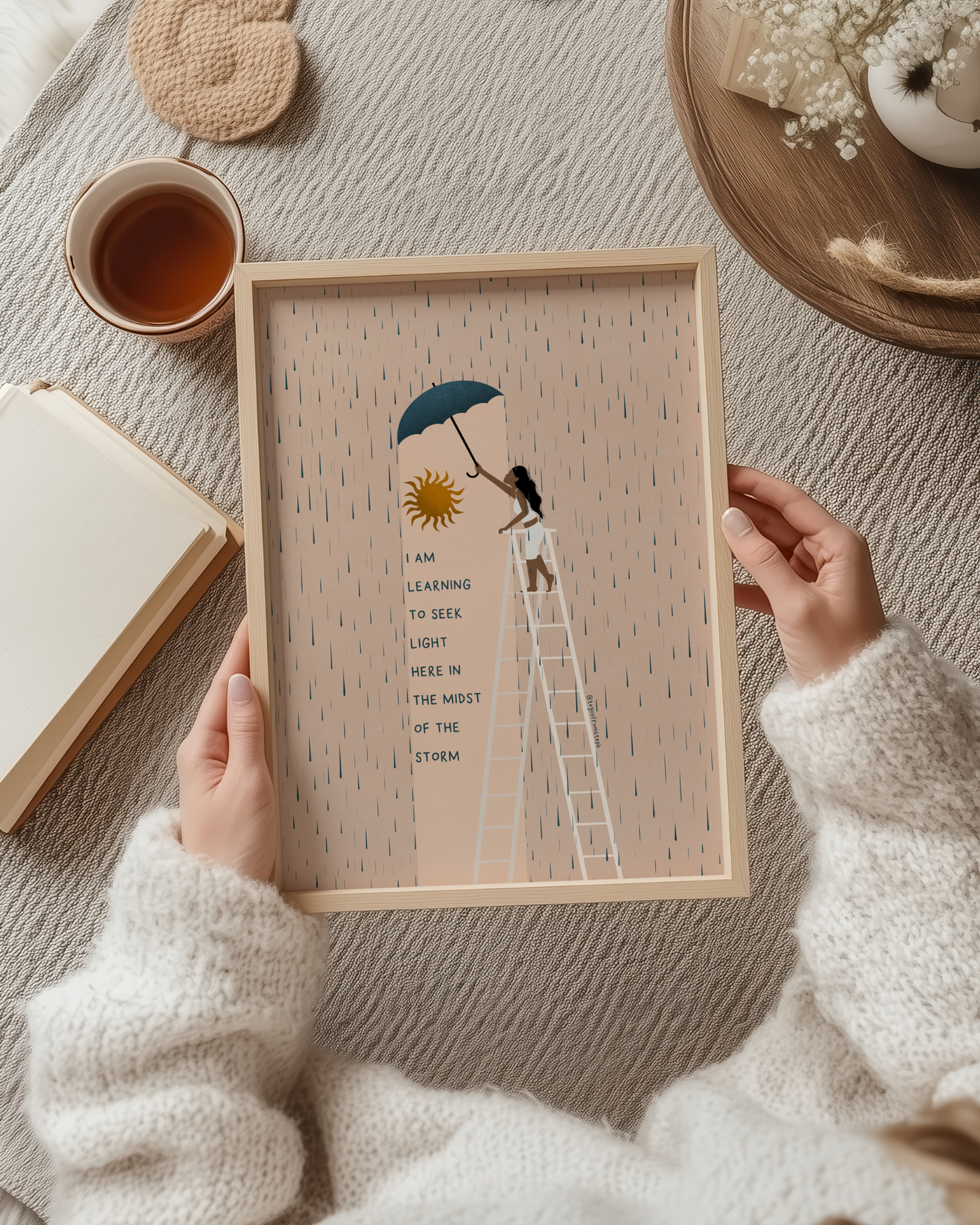 Seeking Light - Art Print