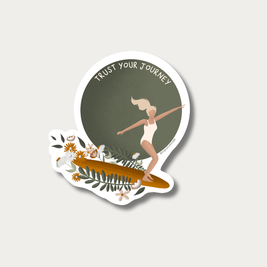 Trust Your Journey - Sticker
