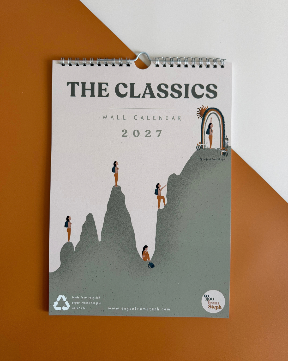 (PRE-ORDER) 2027 Wall Calendar | The Classics | A4