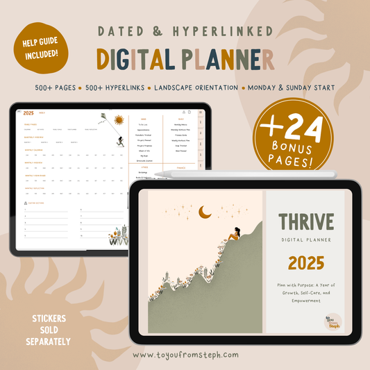 2025 Digital Planner