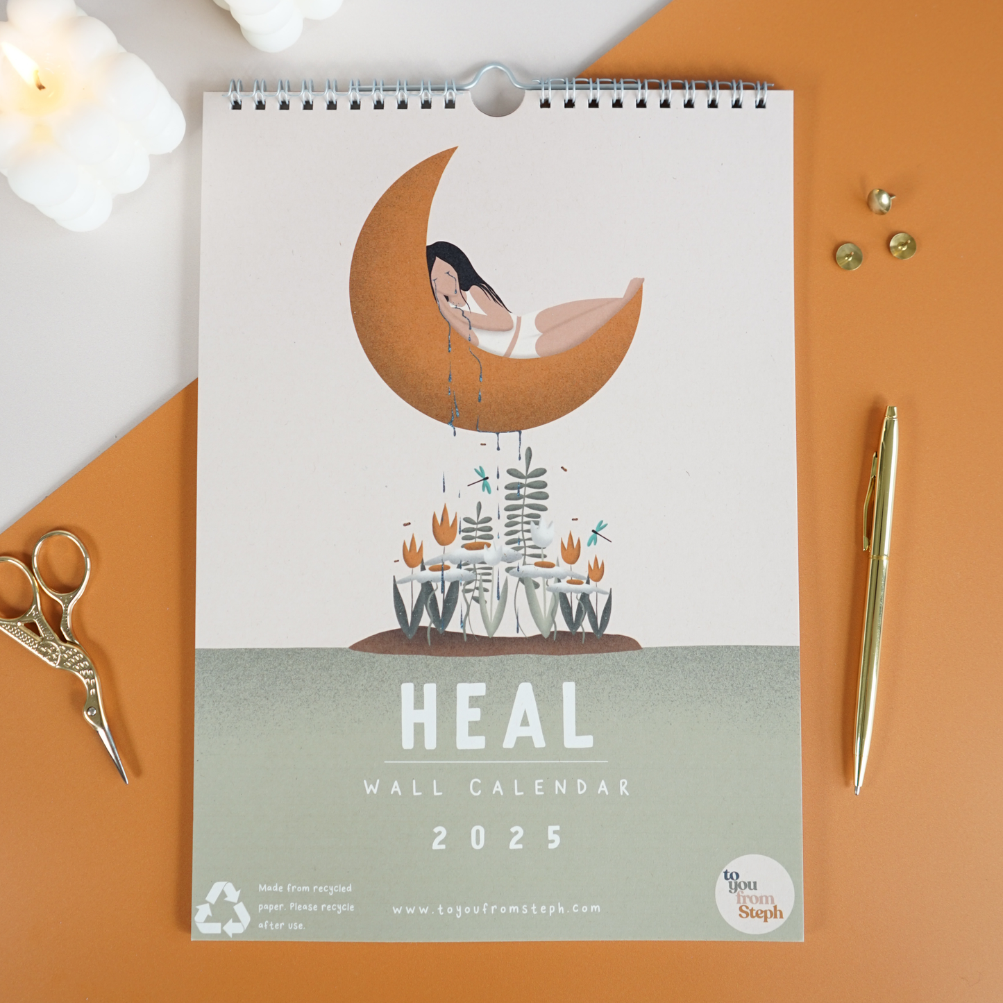 2025 Wall Calendar | HEAL | A4