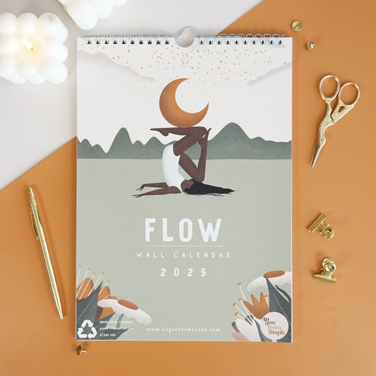 Pre-Order | 2025 Wall Calendar | FLOW | A4