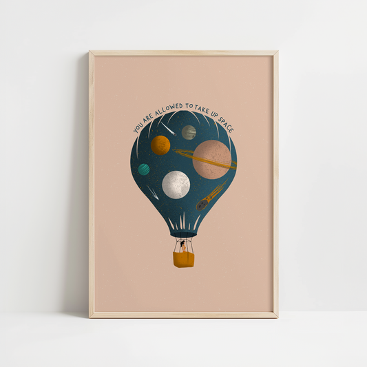 Take Up Space - Art Print