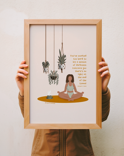 Too Hard - Art Print