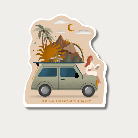 Rest - Sticker